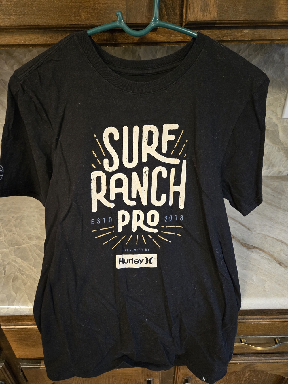 Hurley Surf Ranch Pro Black Graphic Tee